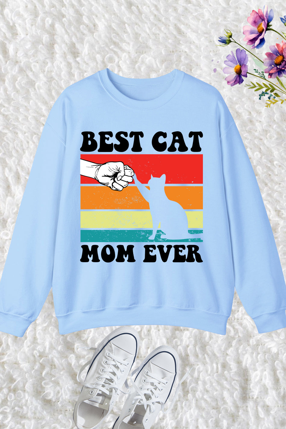 Best Cat Mom Ever Sweatshirt