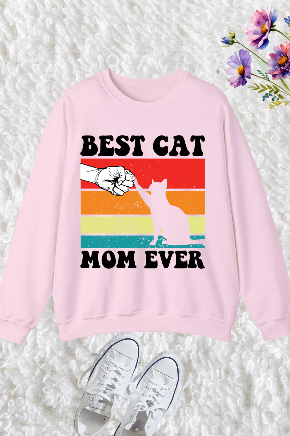 Best Cat Mom Ever Sweatshirt