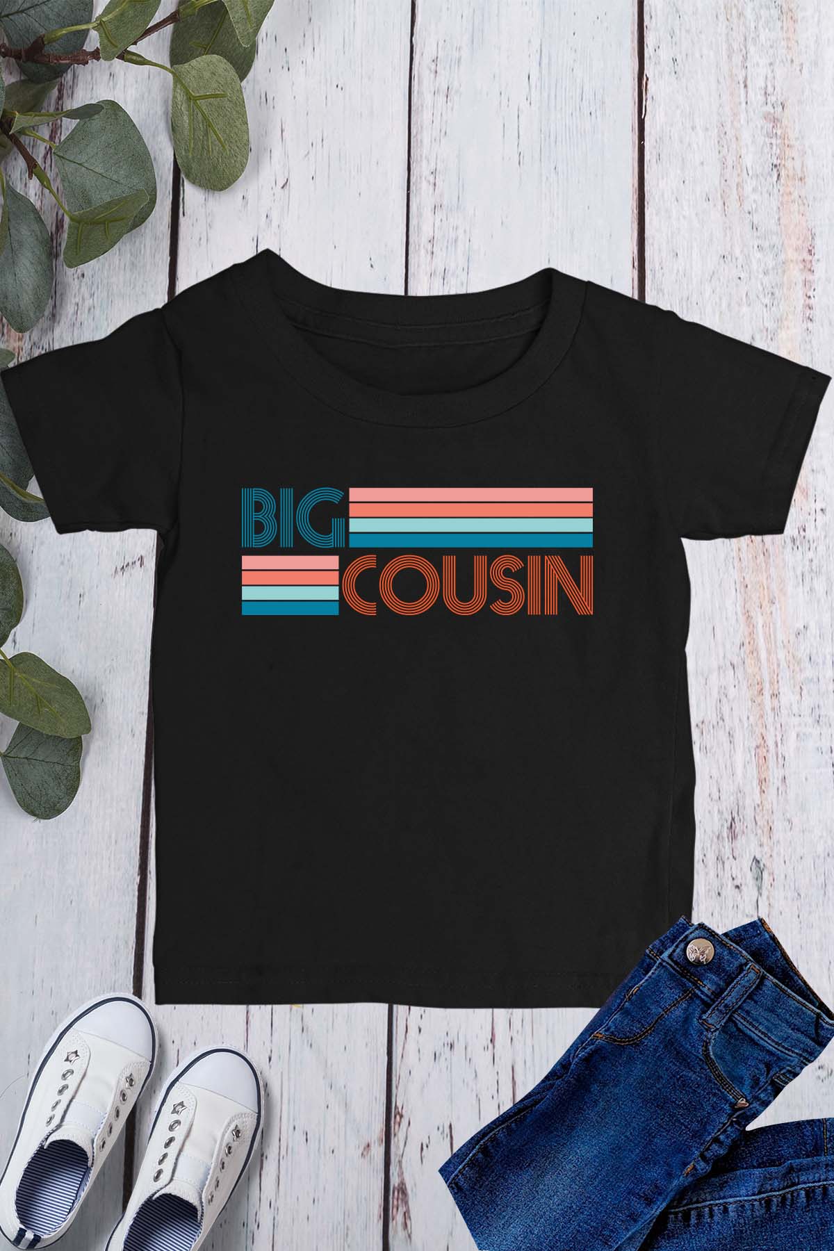 Retro Big Cousin T Shirt
