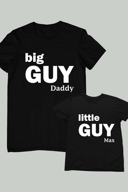 Personalized Big And Little Guy T Shirt
