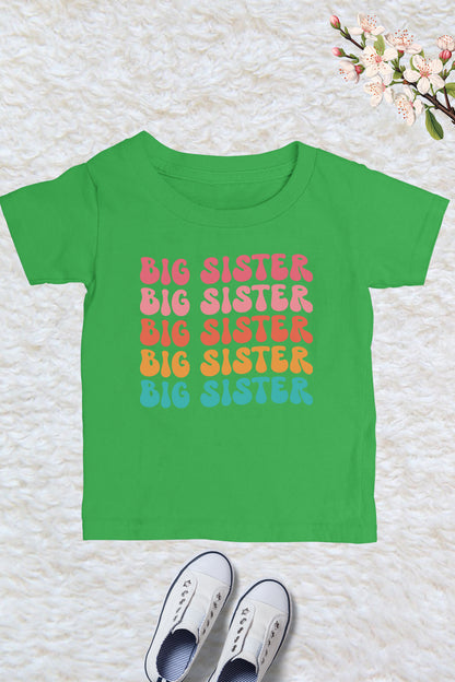 Trendy Big Sister T Shirt