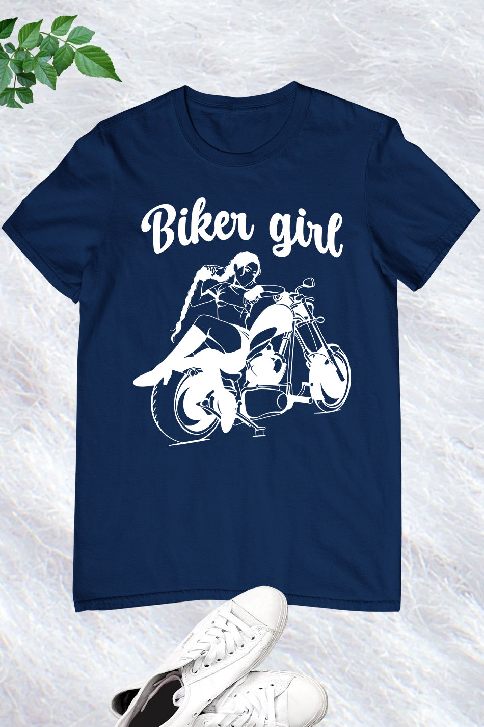 Biker Girl Bike Woman Shirt