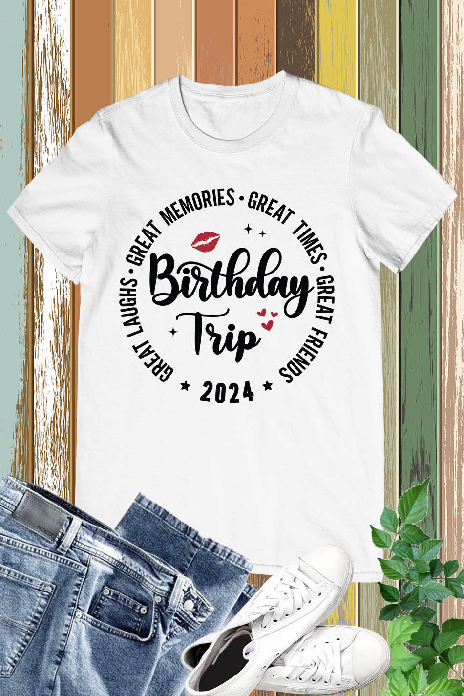 Birthday Trip 2024 T Shirt