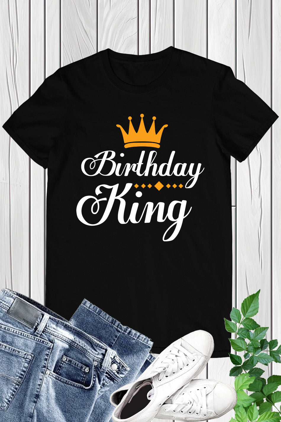 Birthday King  T Shirt