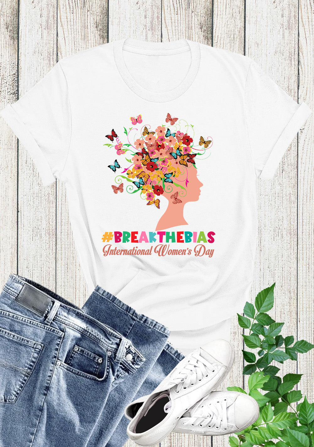 Break The Bias International Women's Day T Shirts