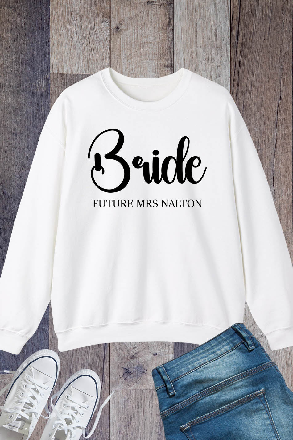 Bride Custom Future Mrs Sweatshirt