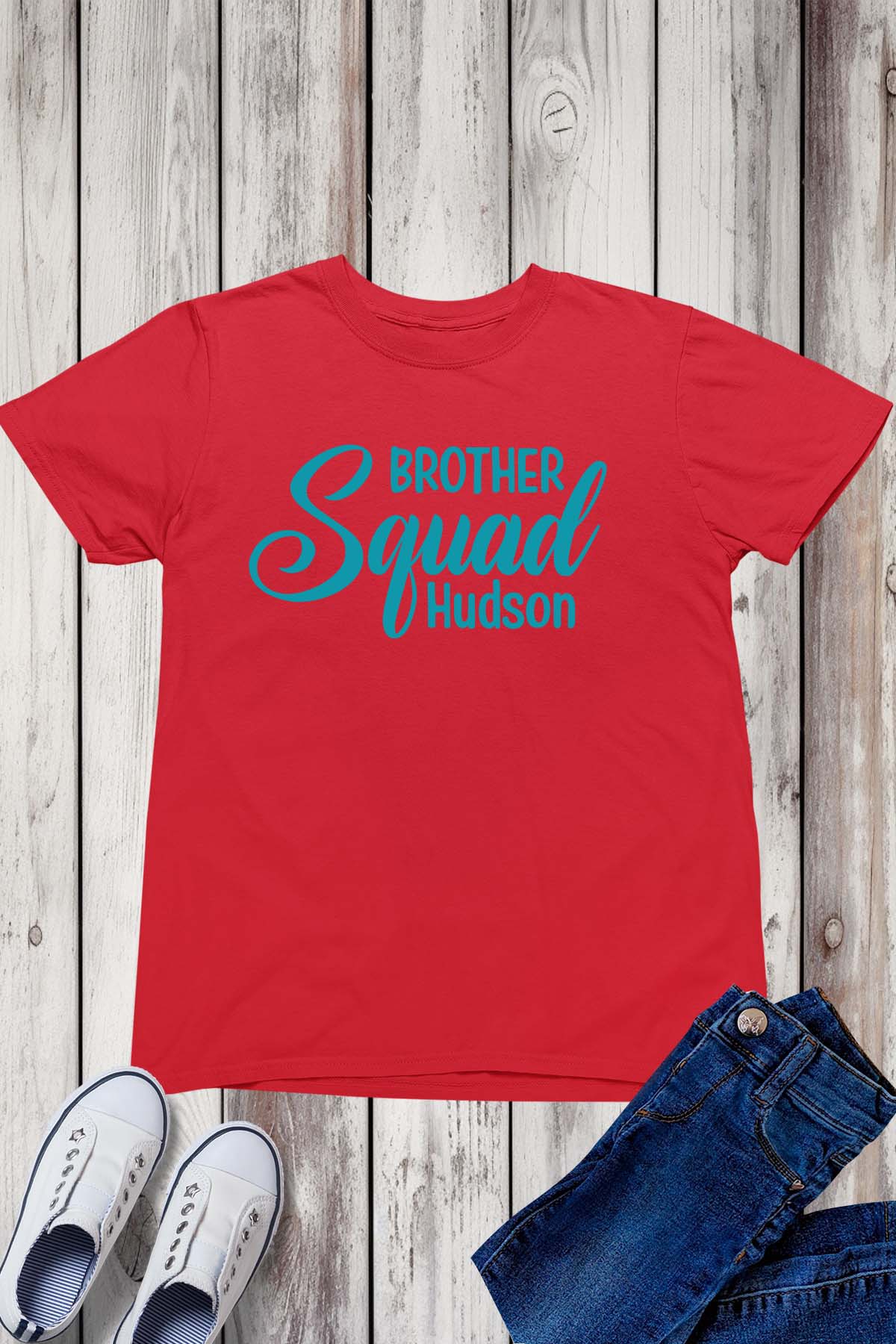 Brother Squad Custom T Shirts With name