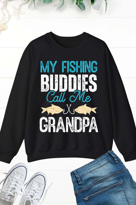 Fishing Buddies Grandpa Fishing Sweatshirt