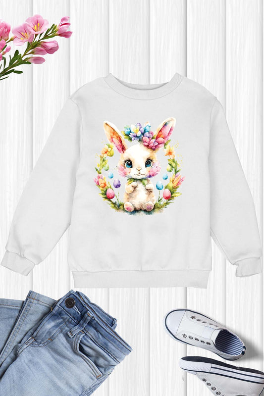 Cute Bunny Kids Sweatshirt