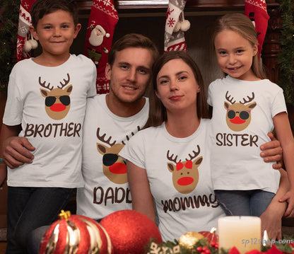 Christmas Family Matching T Shirts