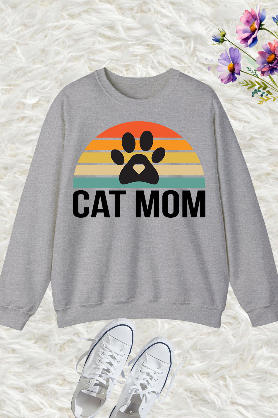 Cat Mom Sweatshirts