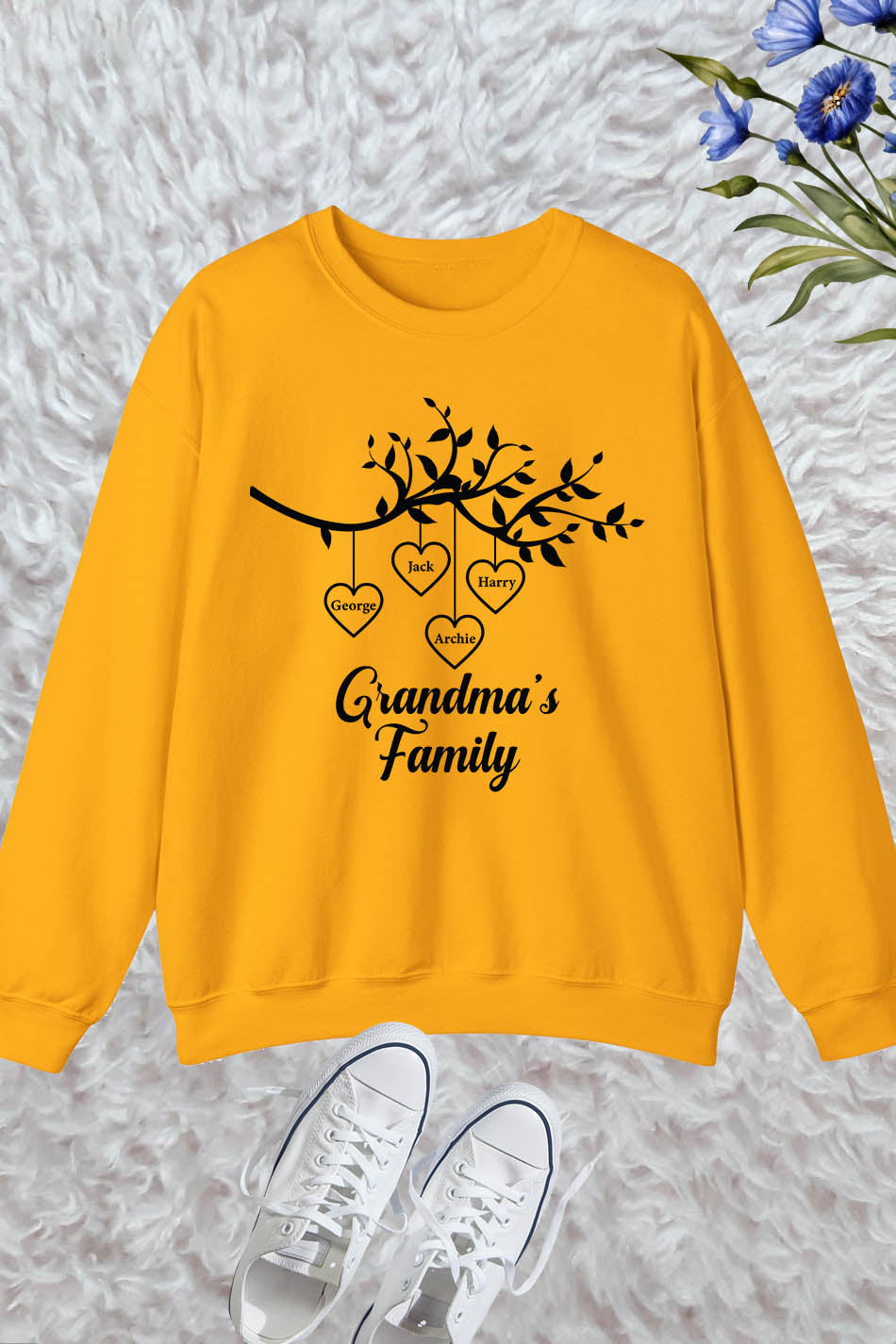 Custom Grandma's Family Sweatshirt