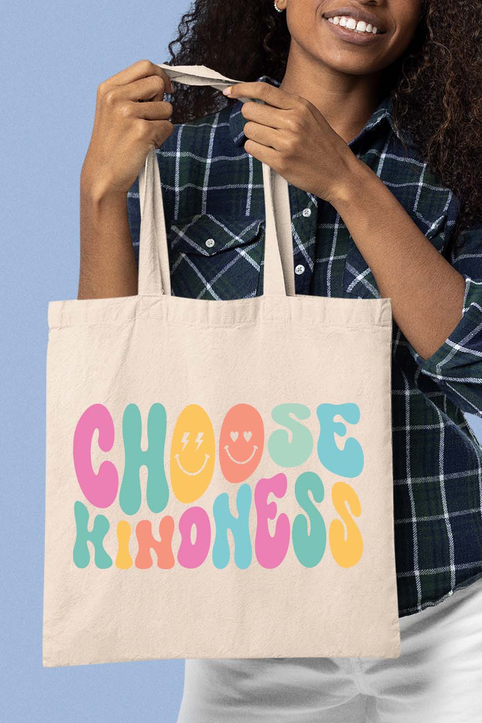 Choose Kindness Inspirational Teacher Tote Bag