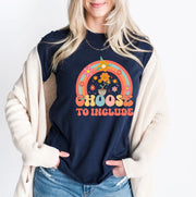 Choose to Include Special Education Autism Awareness Teachers T-Shirts