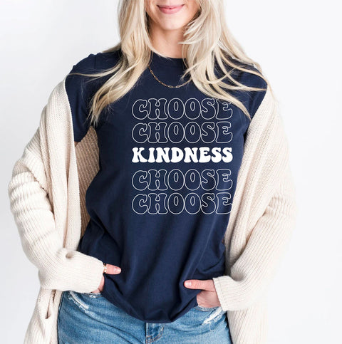 Choose Kindness Motivational Positivity Inspirational Be Kind T-Shirts