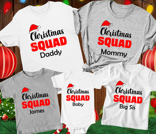 Christmas Squad T-Shirts