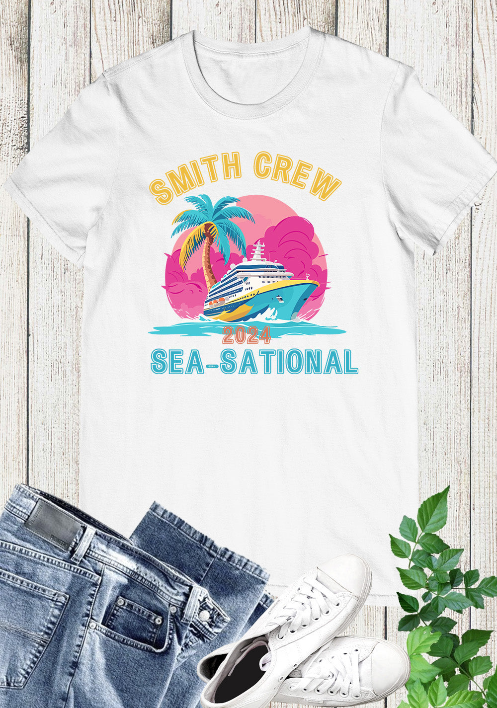 Personalized Cruise Crew Vacation T Shirt