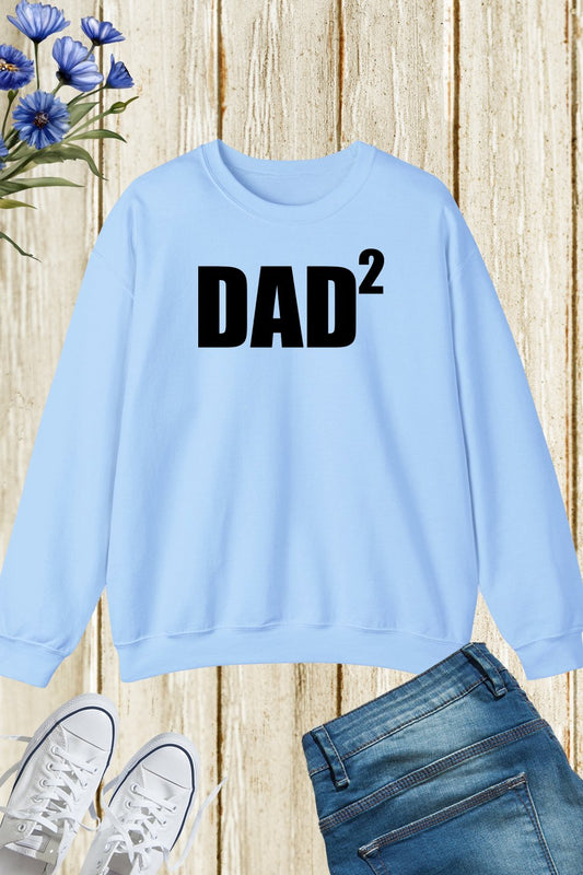 Mens Dad to be of 2 kids Funny Sweatshirts