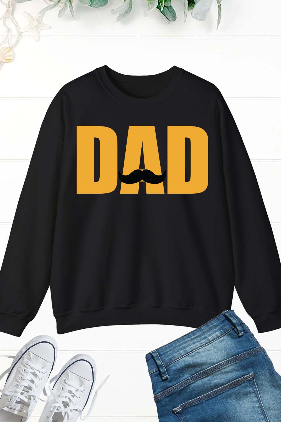 Dad Mustache Sweatshirts