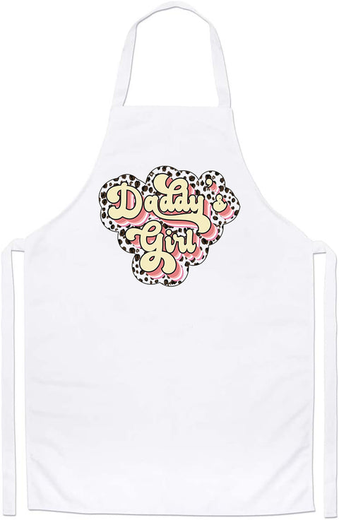 Best Daddy's Girl Matching Baby Announcement Custom Daughter Apron