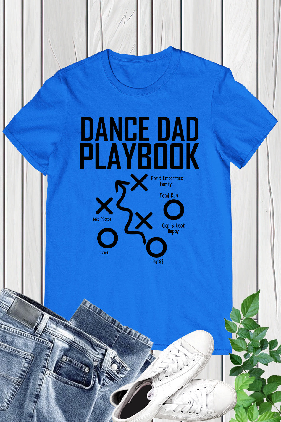 Dance Dad Playbook T Shirts