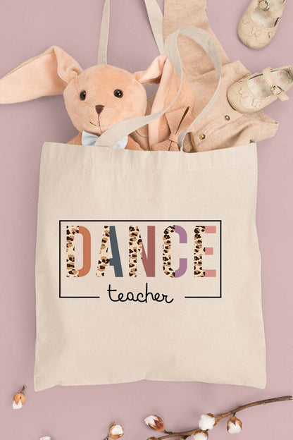 Dancing Dance Teacher Tote Bag