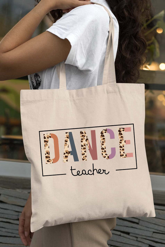 Dancing Dance Teacher Tote Bag