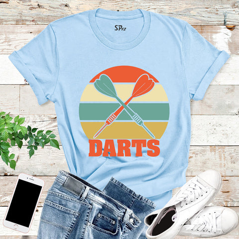Vintage Dart Gamer T Shirt