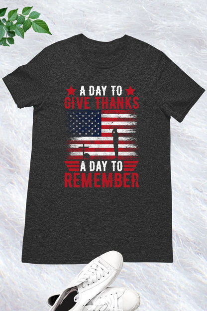 A Day to Give Thanks a Day to Remember Shirts