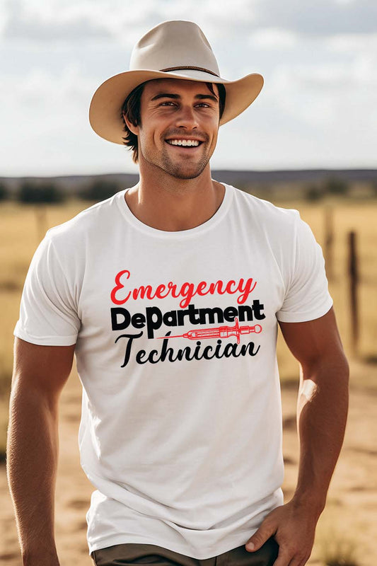 Emergency Department Technician Doctor T Shirt