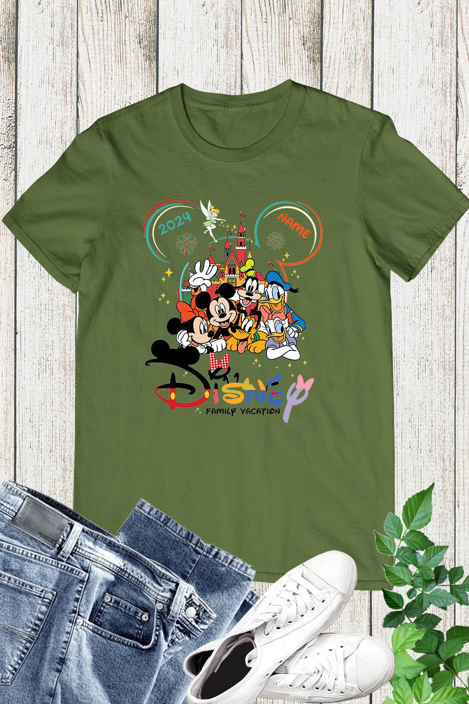 Disney Family vacation Personalized T Shirts
