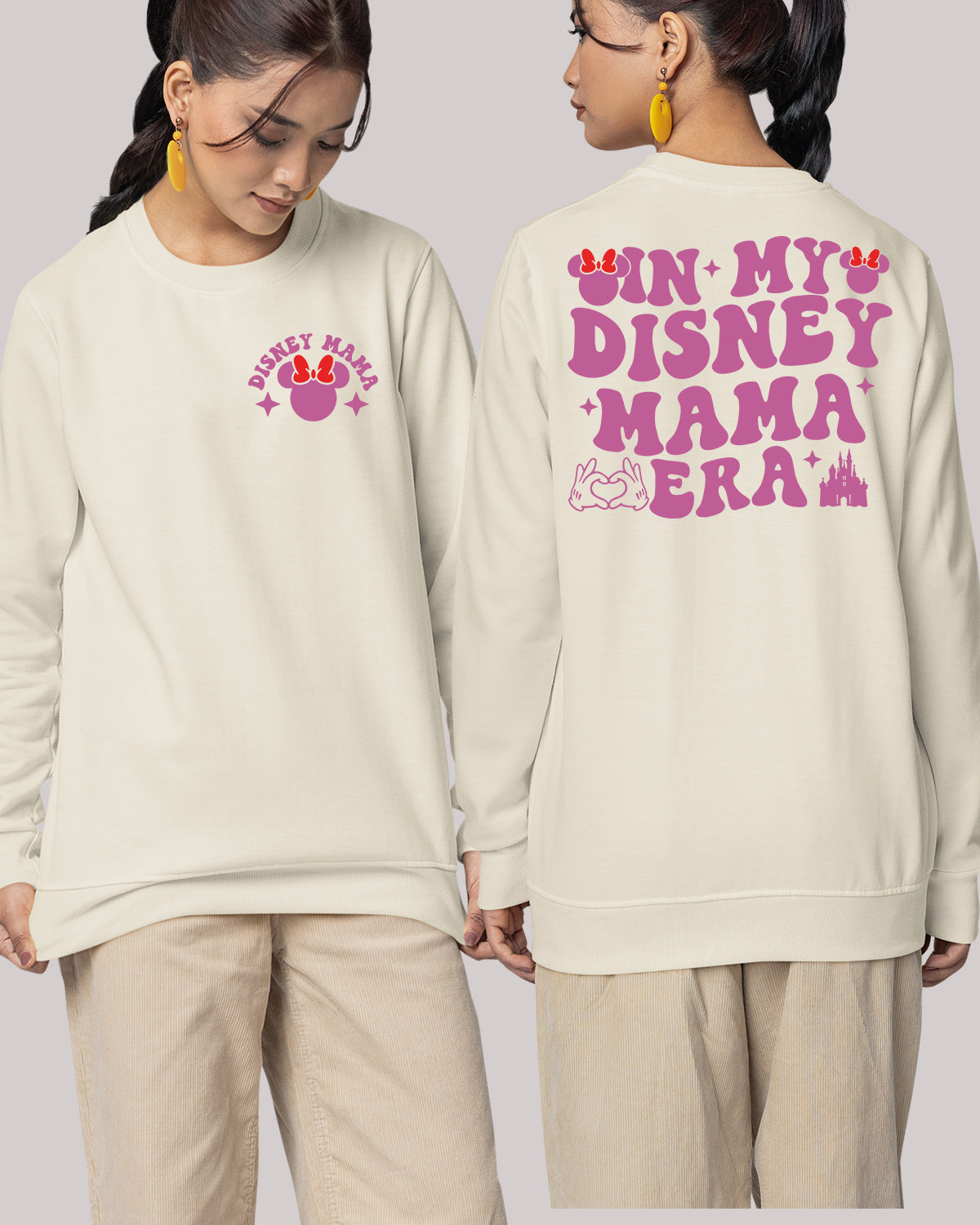 In My Disney Mama Era Trendy Sweatshirts
