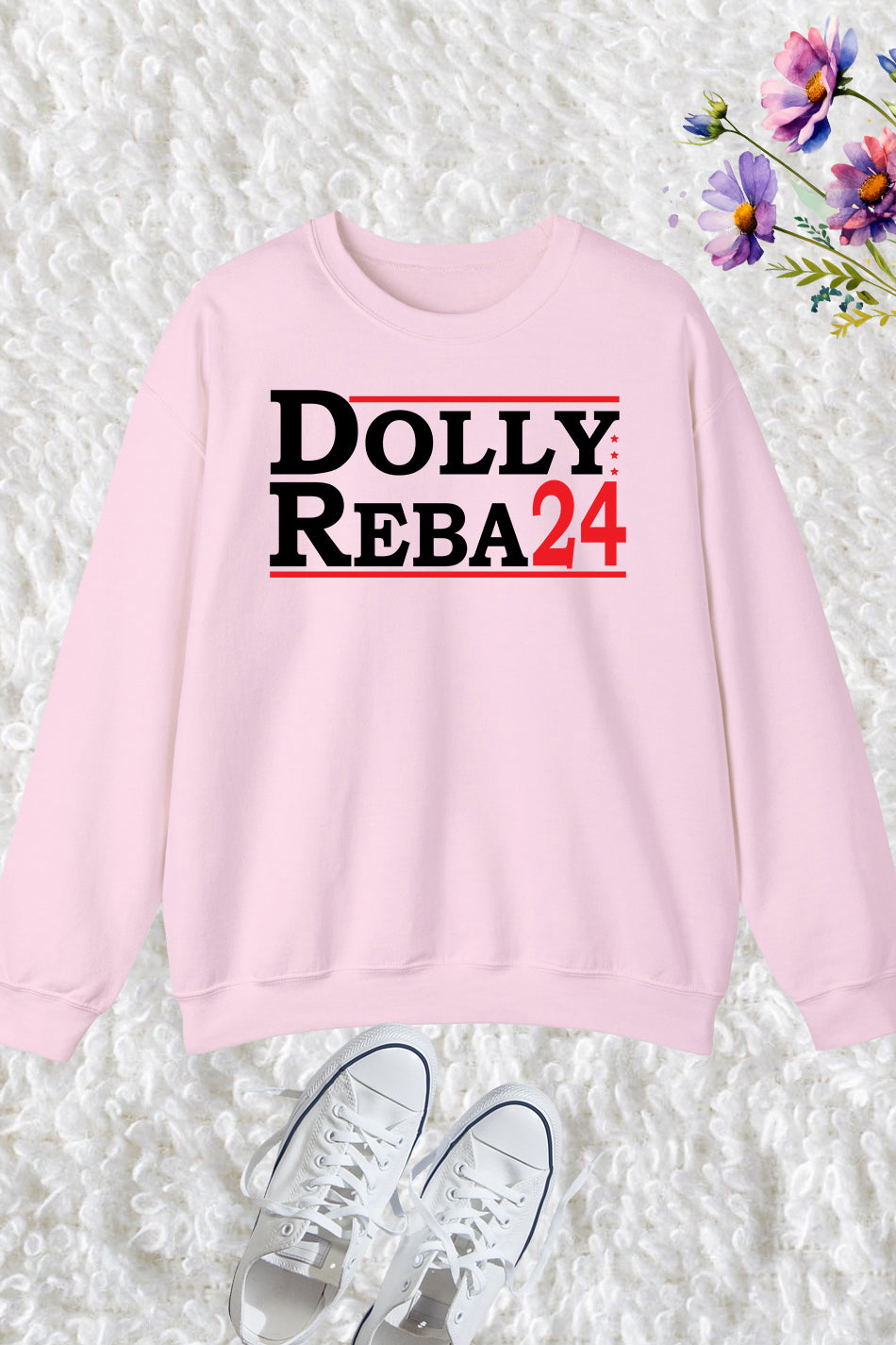Dolly Reba 2024 Country Music Election Sweatshirt