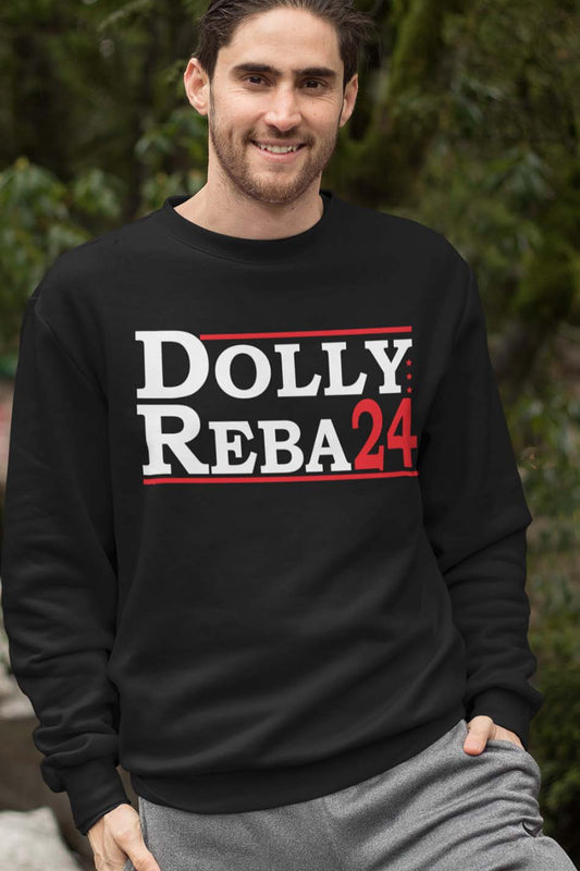 Dolly Reba 2024 Country Music Election Sweatshirt