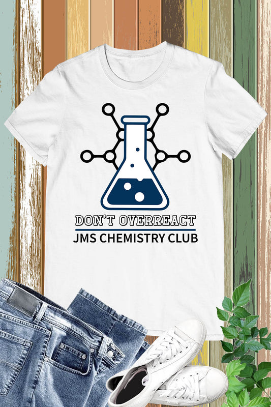 Personalized Chemistry Club T Shirt
