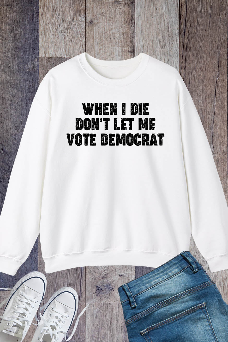 Pro America Anti Biden Politics Sweatshirt