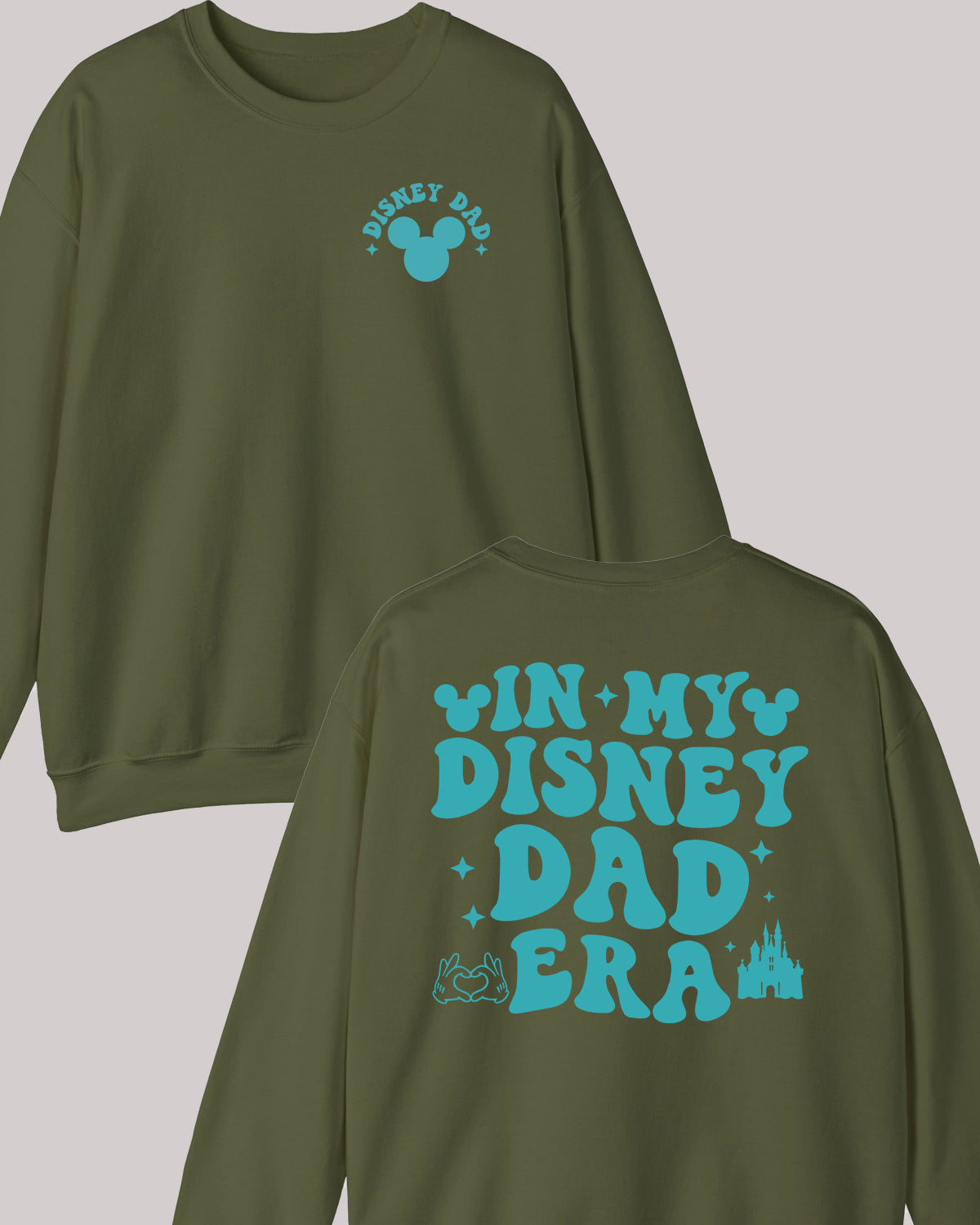 In My Disney Dad Era Trendy Sweatshirts