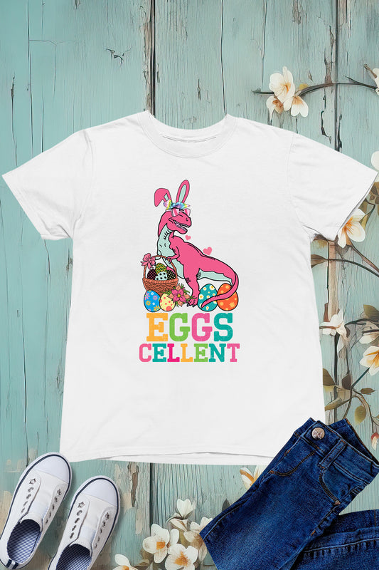 Egg Celent Kids Funny Easter Shirt