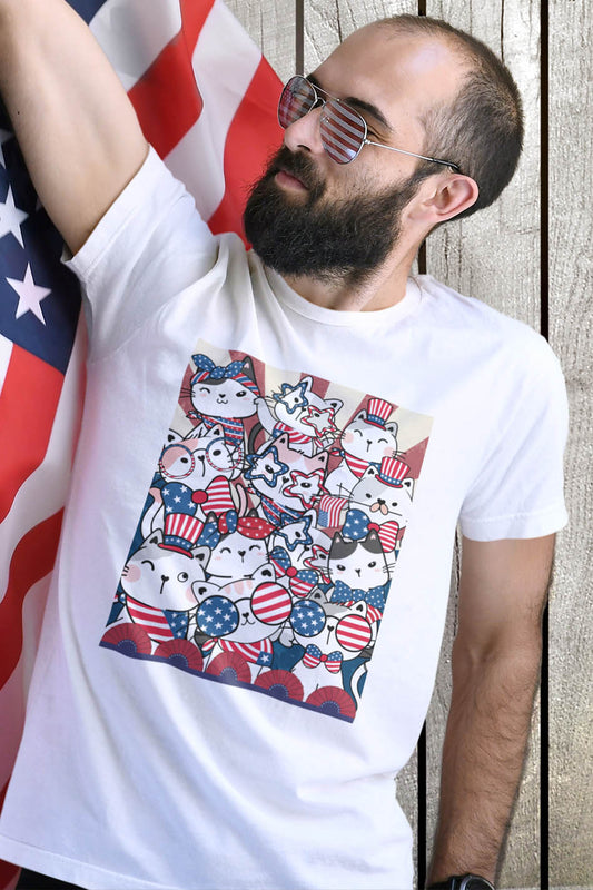 Election political Cats Lover American T Shirt