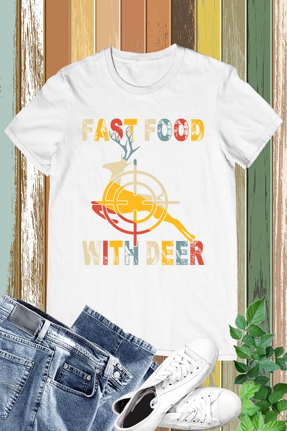 Fast Food with Deer Shirts