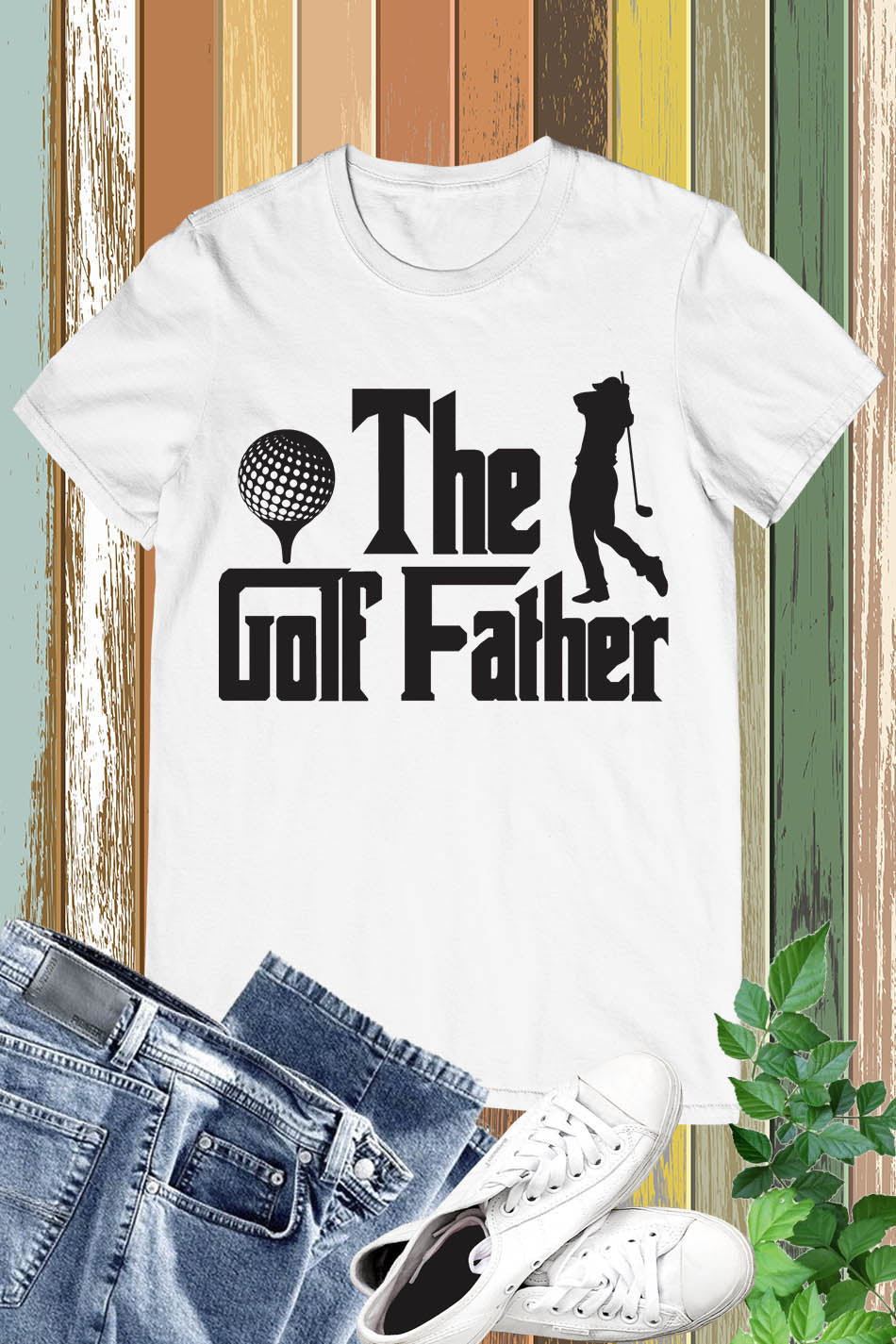 The Golf Father Funny Saying Golfing