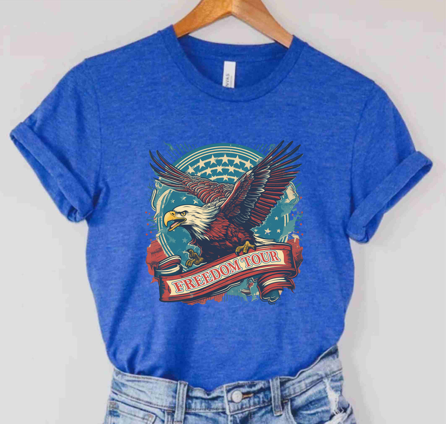 Freedom Tour 4th of July Independence Day USA Patriotic America Shirts
