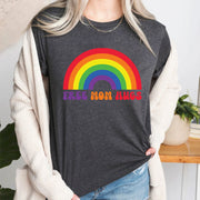 Free Mom Hugs Rainbow Pride T-Shirt
