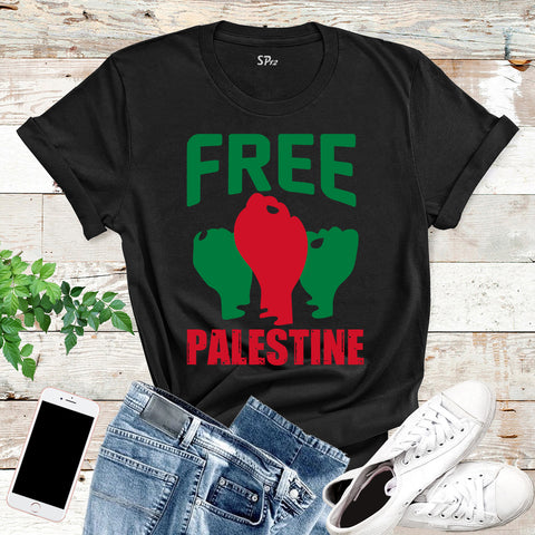 Free Palestine Support T-Shirt