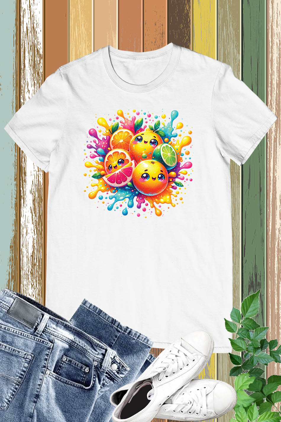 Fruit Splash Vegeterian T Shirt