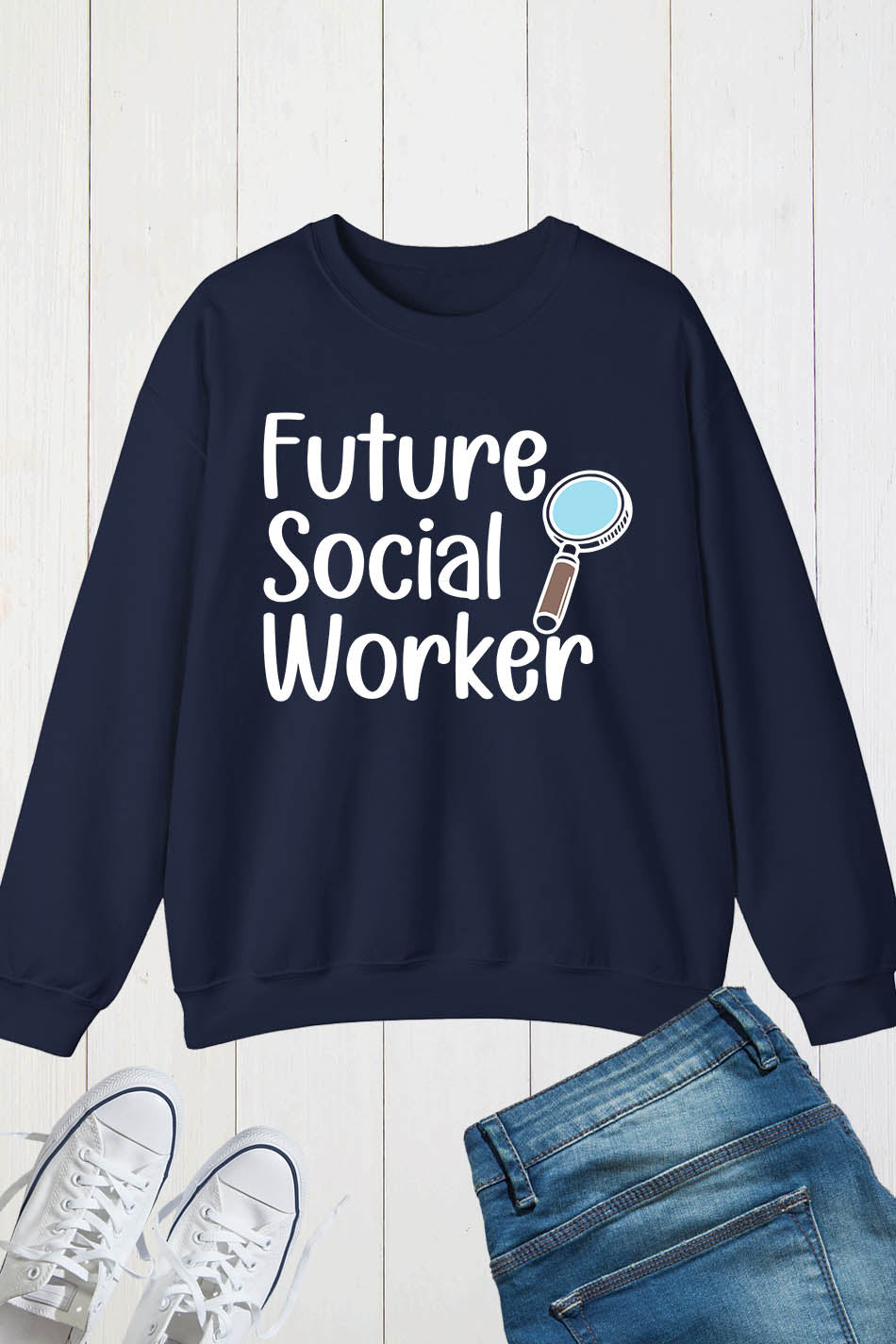 Future Social Worker Funny  Sweatshirt