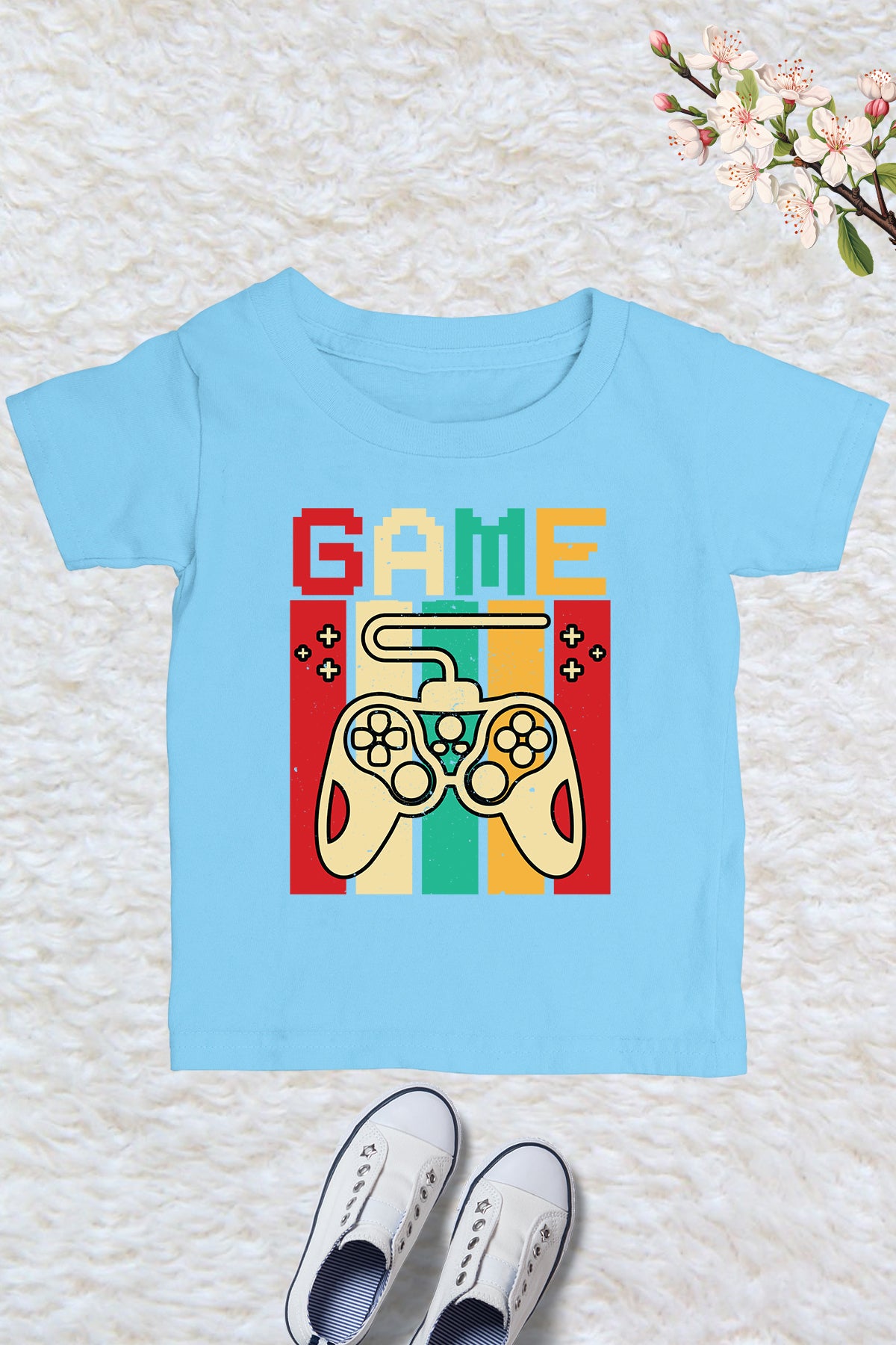 Kids Game T Shirt Vintage Style