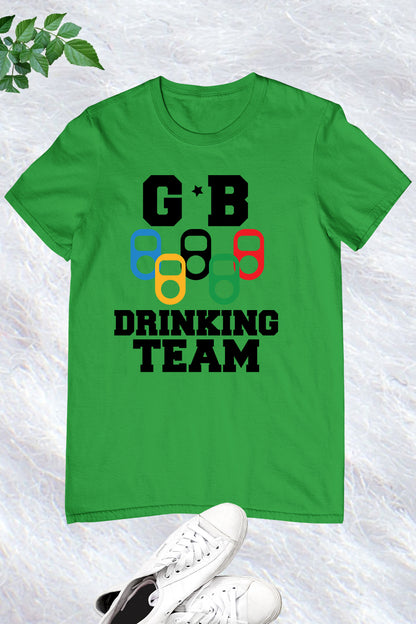 Great Britain Drinking Team Funny T Shirt