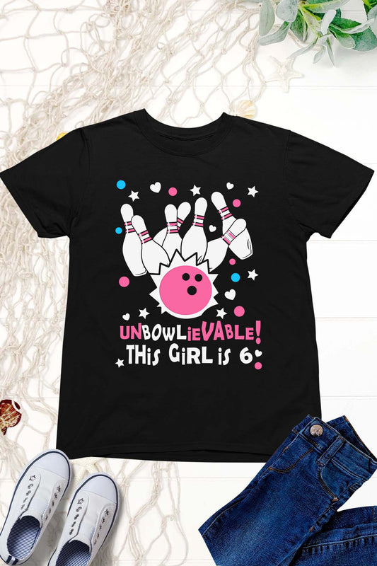 This Girl is 6 Birthday T Shirt