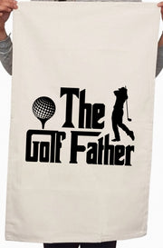 Best Golf Father Fathers Day Golf Lover Custom Kitchen Table Tea Towel